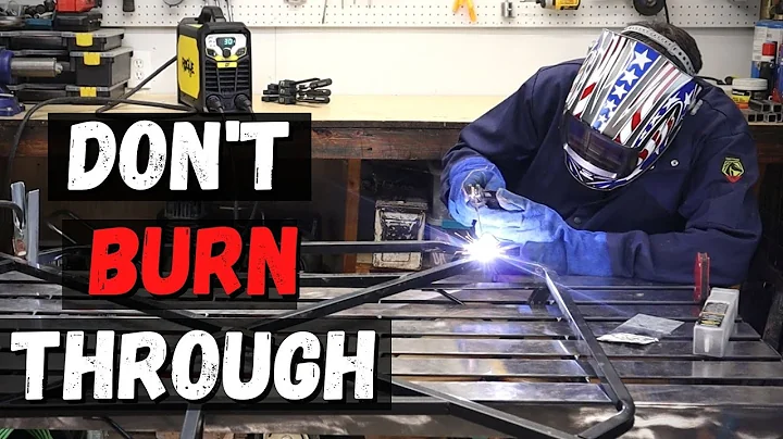 Stick Welding Thin Tubing *How Not to Burn Through
