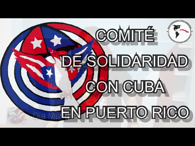 Puerto Rico Día Mundial de Solidaridad con Cuba