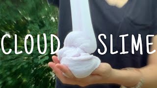 HOW TO MAKE CLOUD SLIME