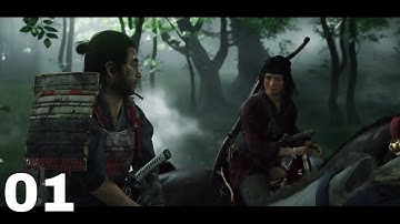 Ghost Of Tsushima - 01 INTRO (PS4 SLIM)