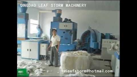 thermal bonding polyester soft wadding production line