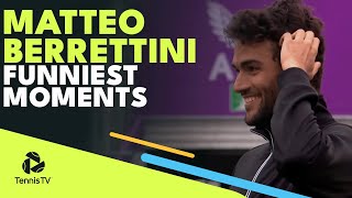 Matteo Berrettini: Funniest & Cutest Moments 😆