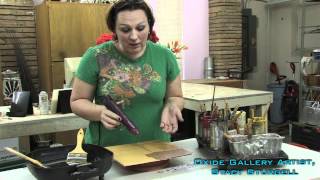 Textures and Techniques Part I by encaustic artist, Stacy Sturgell