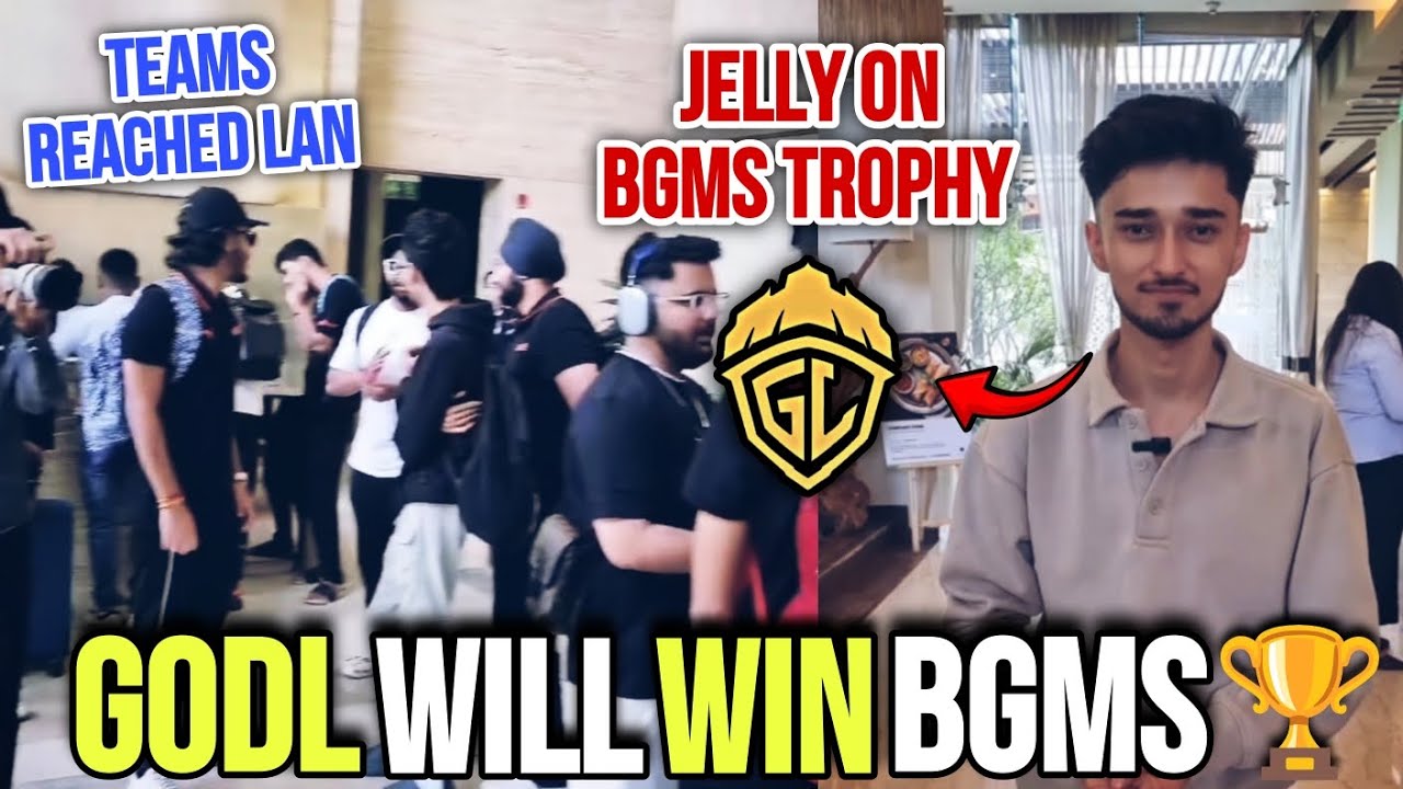 Jelly interview 😳 Godl will win BGMS 🏆 Teams reached Lan BTS - YouTube