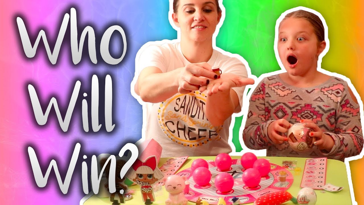 LOL Surprise Game Family Fun For Kids! Surprise Toys PRIZES - YouTube