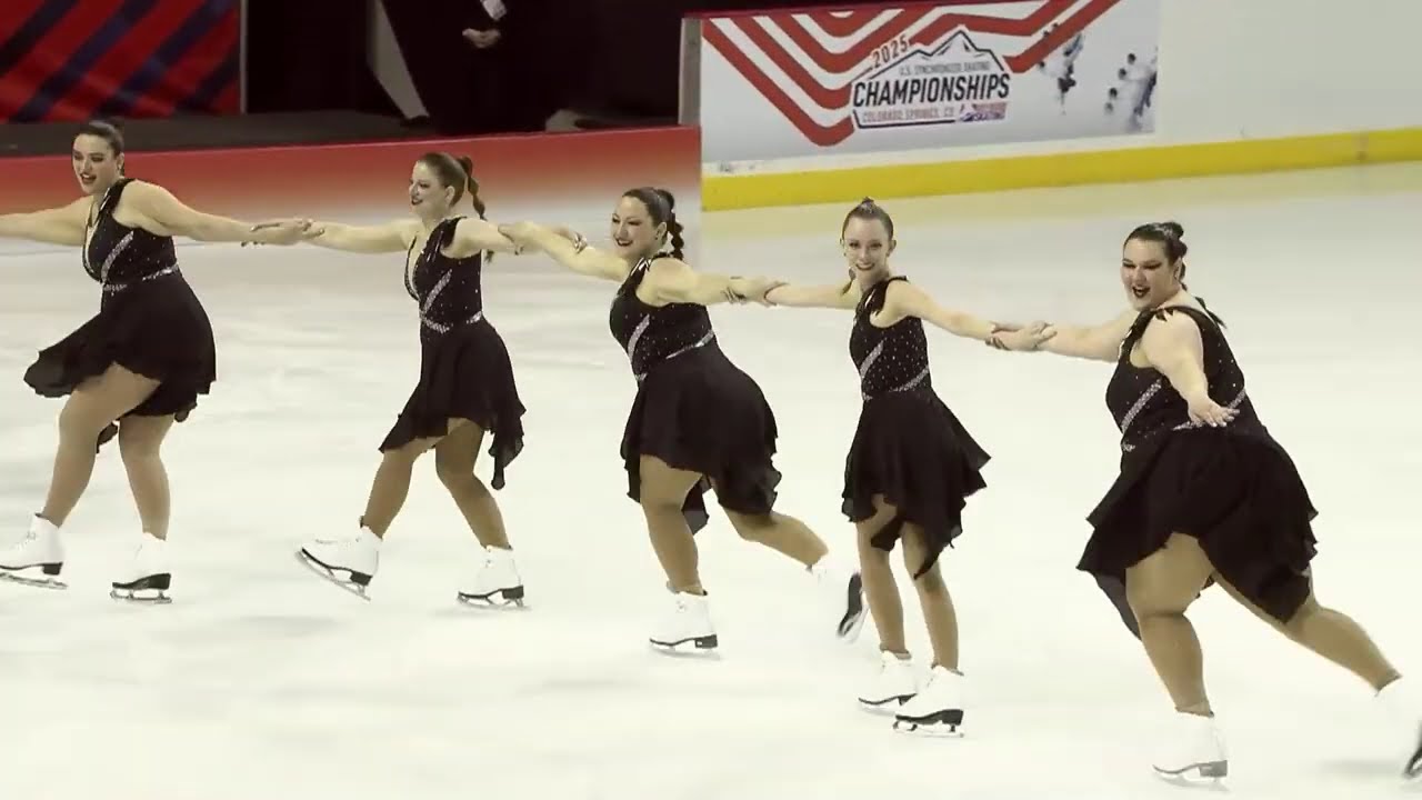 Saint Louis Synergy | Masters Free Skate | 2025 U.S. Synchronized Skating Championships