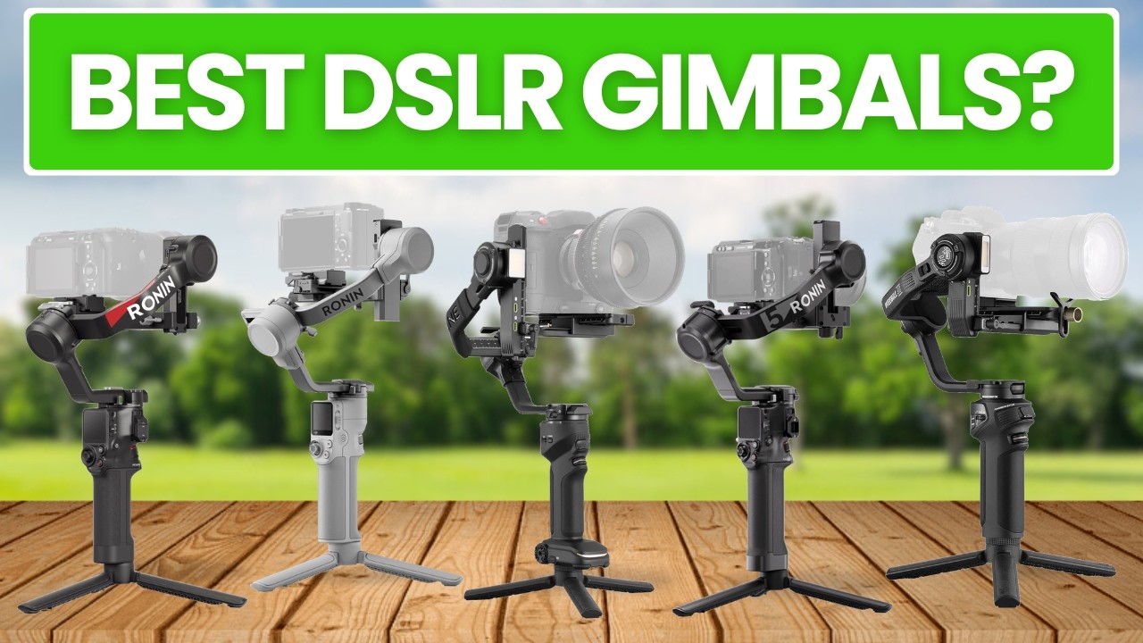 Top 5 Best DSLR Gimbals 2026 Ranked | DJI vs ZHIYUN Head to Head