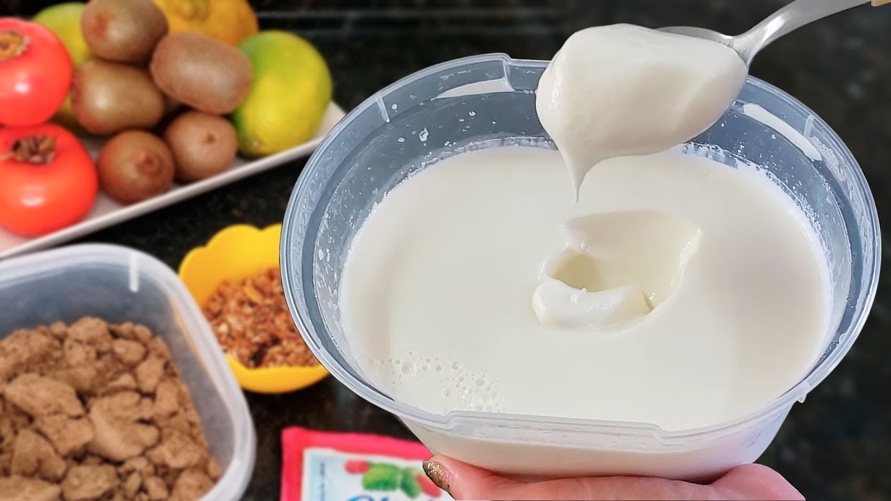 IOGURTE CASEIRO SEM ERRO e COMO SABORIZAR 🥛 TAMIRES MOTA