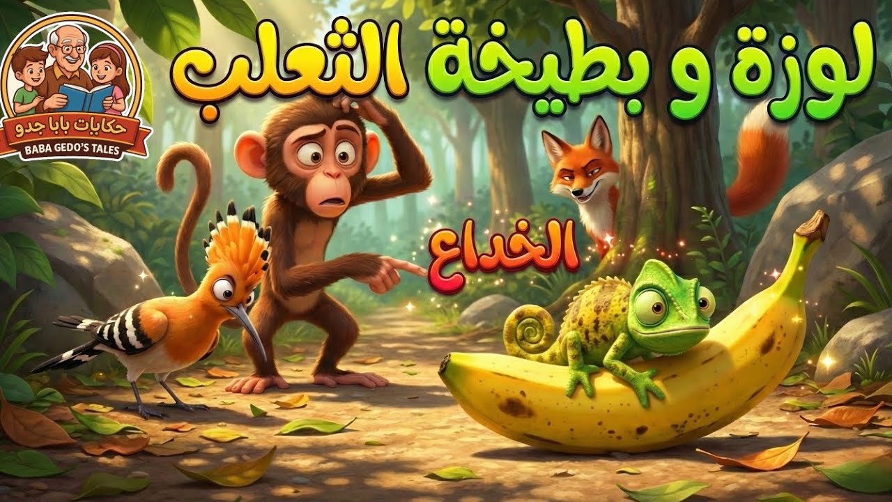 لوزة و بطيخة الثعلب | الخداع | حكايات بابا جدو