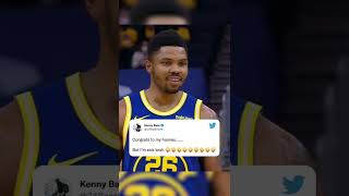 Kent Bazemore was ‘sick’ after the Warriors made the Finals #shorts