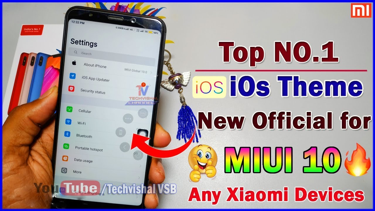 Top No.1 IOS Themes for MIUI 10 in any Xiaomi Devices | iOs Theme MIUI 10 Redmi 5A, Redmi Note 5/Pro