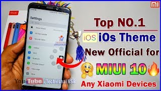 Top No.1 IOS Themes for MIUI 10 in any Xiaomi Devices | iOs Theme MIUI 10 Redmi 5A, Redmi Note 5/Pro screenshot 4