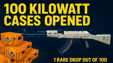 Lucky and Unlucky at the Same Time — 100 Kilowatt Case Opening | Counter-Strike 2