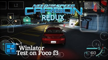 Need for Speed Carbon Redux на Android | Winlator 10.0 Amodfix | Snapdragon870 |