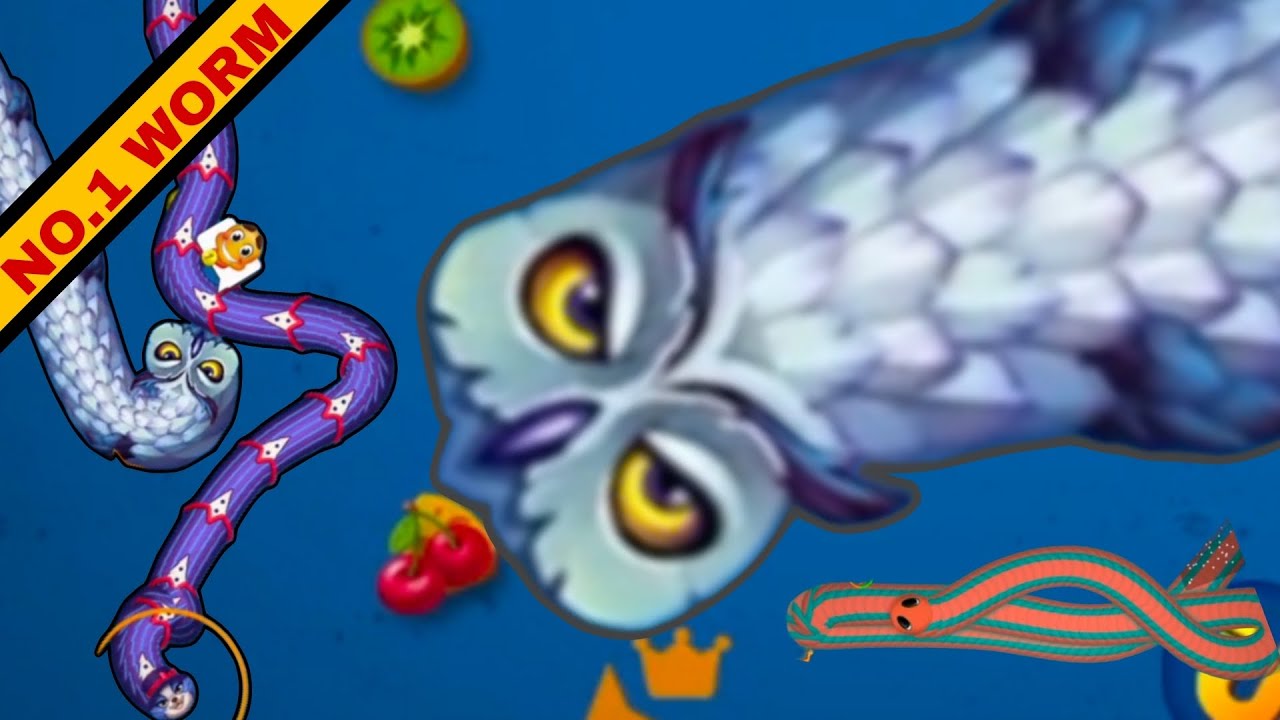 Wormzone best gameplay world's biggest worm 🐛🐛#like #like #games #subscribe #wormszone #wormszone 