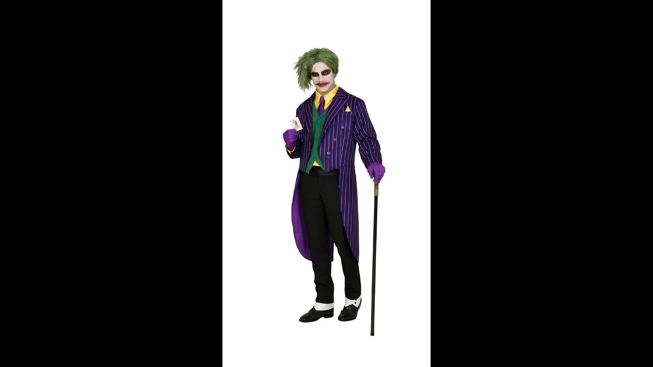 Pantalon Violet Costume Joker OEM - Inspiré Dark Knight, Tailles S à XL En Coton