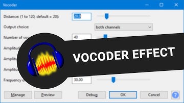 Vocoder Effect Audacity