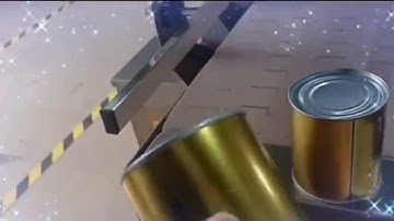 Automatic dual head servo tin can seaming machine 100bpm