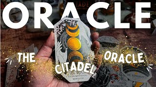 A close up look at the Citadel Oracle deck- Unboxing and full flip-through