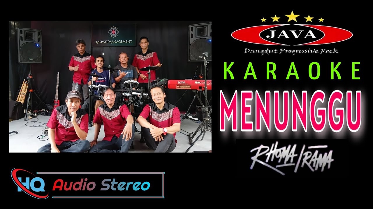 Karaoke Menunggu  - Rhoma Irama & Soneta Group || Karaoke Dangdut || Java Karaoke