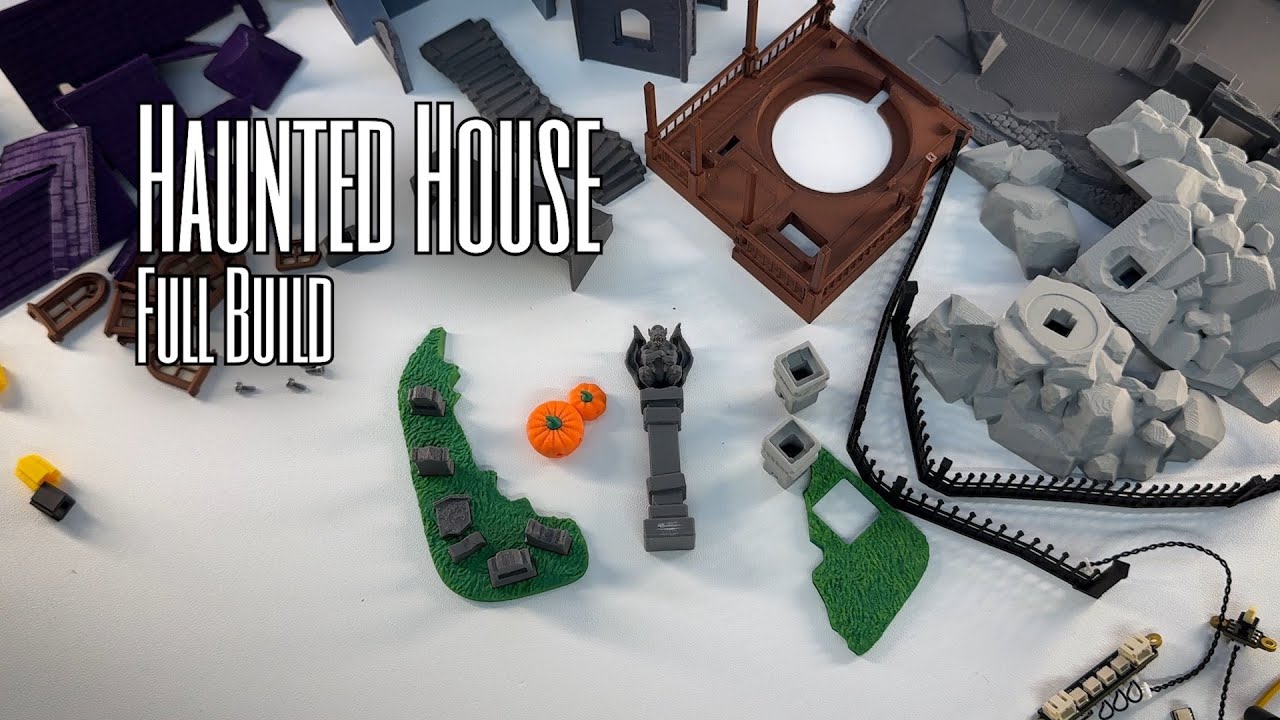 3D Printed Haunted House - Assembly Guide