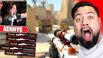 CS2 NOOBS react to KENNYS (BEST AWPER OF ALL TIME)