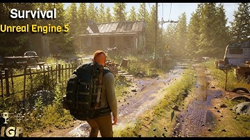 New Survival Games in UNREAL ENGINE 5 2023 and 2024 Realistic Graphics!