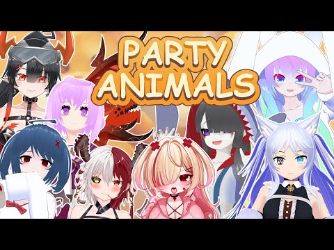 【 Party Animals 】 パーティアニマルス で ワイワイ する【 深夜27時のVtuber ゲーム 実況 配信 】