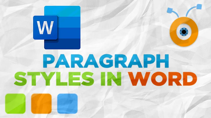 Paragraph Styles | Microsoft WORD for Beginners