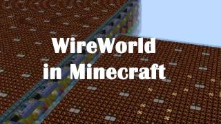 WireWorld in Minecraft