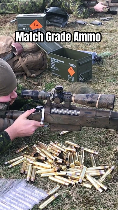 #sniper rifle .50cal with Suppressor & Match ammo #army #outdoors