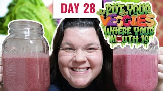 Day 28 Vlog | Put Your VEGGIES Where Your Mouth Is | Plant Based Challenge