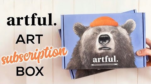 Unboxing Artful Subscription Box 2