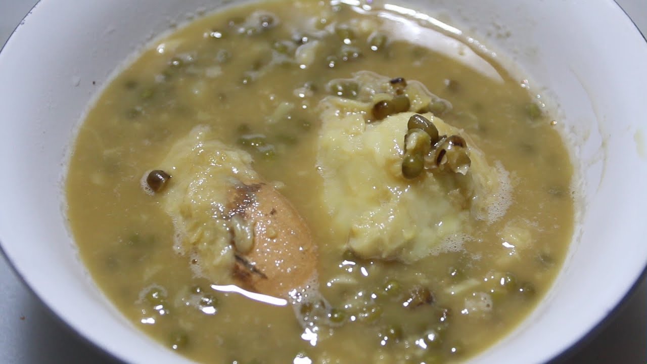 Cara buat bubur durian