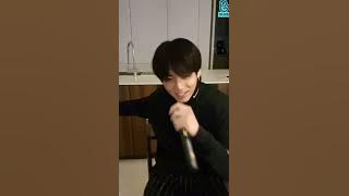 JUNGKOOK VLIVE - Jungkook singing That That by PSY ft. Suga [VLIVE 15.06.2022]