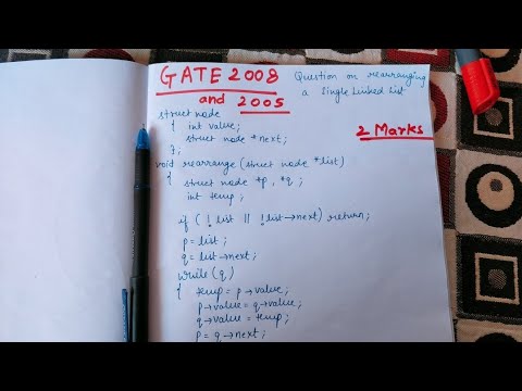 GATE 2008 Rearranging