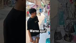 ketika temen sumbing beli masker :