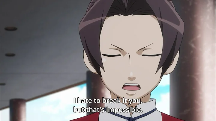 Ace Attorney season 2: Edgeworth defeats Ms. Goldy