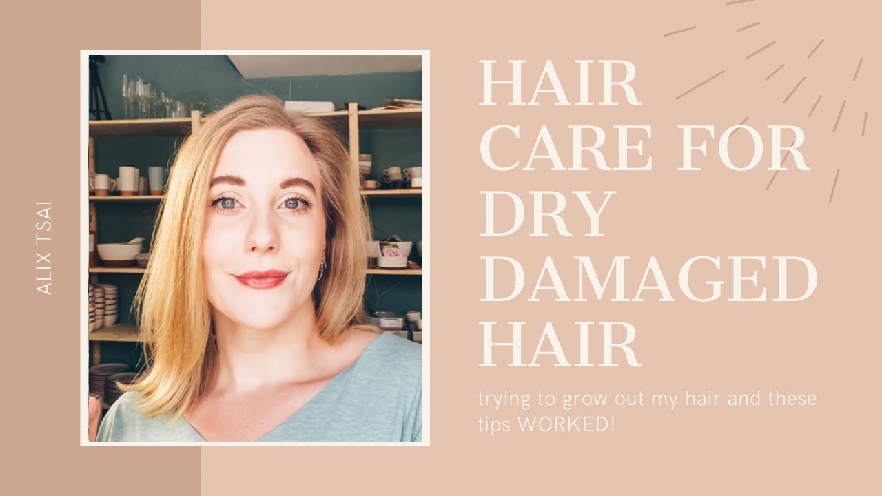 HAIR CARE FOR DRY DAMAGED HAIR I tried Abby Young's tips and here's