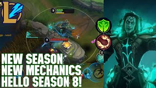 GOODBYE SEASON7, HELLO SEASON 8! | WILD RIFT (THRESH GAMEPLAY)