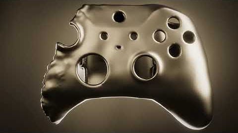 Xbox Controller X: Gold Shadow Edition | Motion Design | 3D