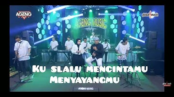 Nazia marwiana ft Brodin KARAOKE Bidadari cinta AGENG musik