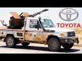 Qu tan letal es una toyota con armamento technicals y la guerra de las toyota