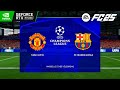 FC 25 - Man United vs Barcelona Ft. Raphinha, Hojlund | UEFA Champions League 25/26 - #fc25