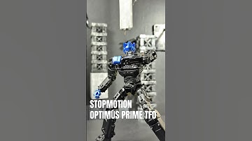 From Parts to Prime - Stopmotion Build Transformers One Optimus Prime #stopmotion