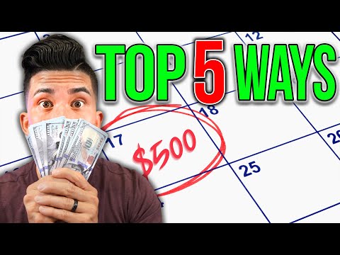 How To Make $500 A Day 5 Different Ways (Long Term)