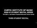 Paganini and More: Curtis Student Recital 11/6/20