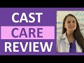 Nursing Cast Care NCLEX Practice Question for Fractures