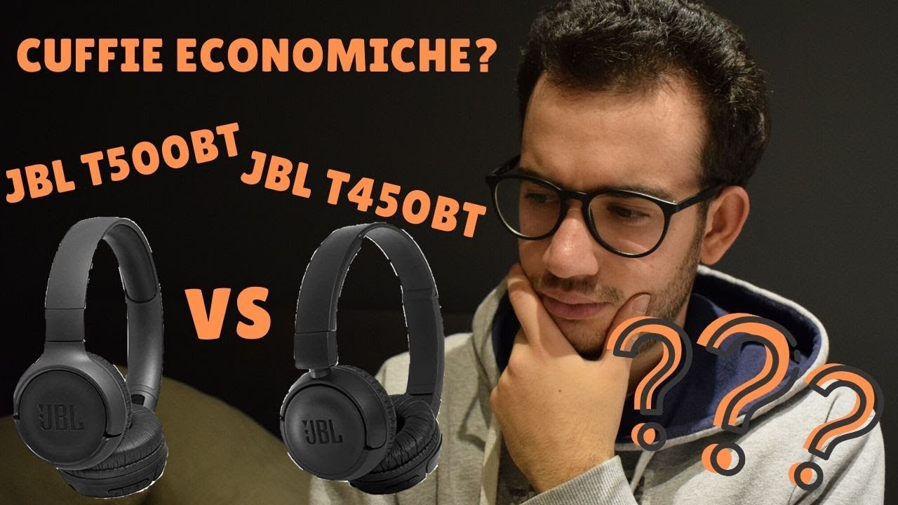 JBL T450BT or T500BT? | Cheap Bluetooth headphones! - YouTube