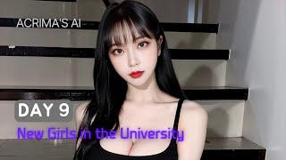 [ACR's AI] Day 9. New Girls in the University #ai  #acrima